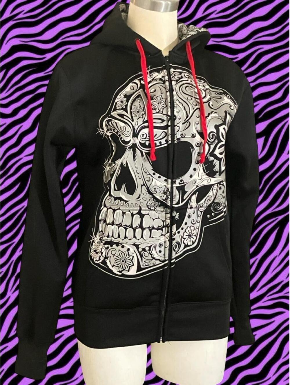 Iron Fist Women's Black and Multi Hoody